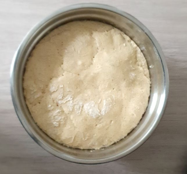 Fichier:Pate à pizza aprés levée.jpg